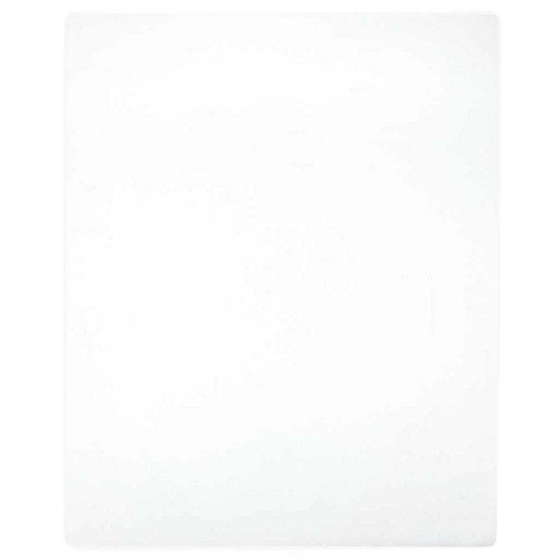 Vidaxl hoeslaken jersey 160x200 cm katoen wit