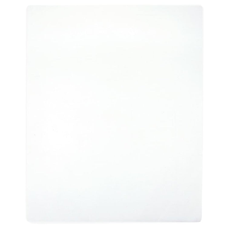 Vidaxl hoeslaken jersey 180x200 cm katoen wit