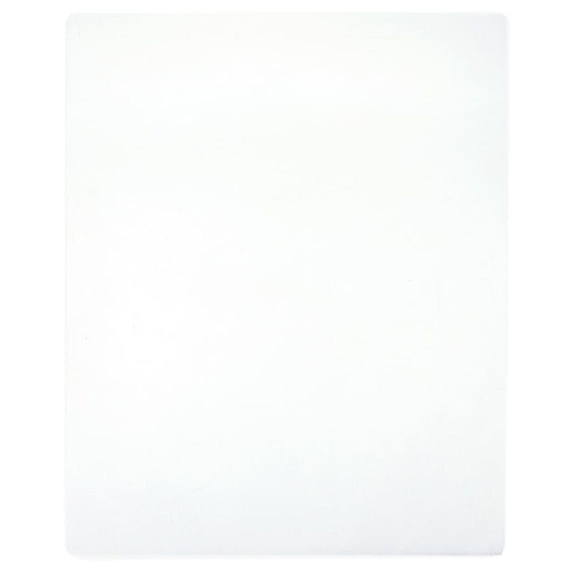 Vidaxl hoeslaken jersey 180x200 cm katoen wit
