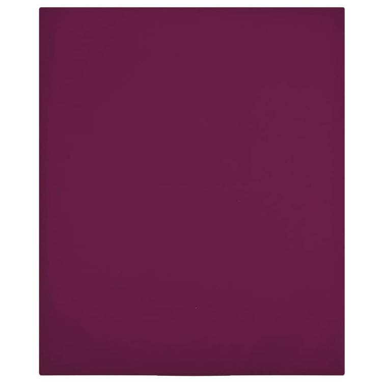 Vidaxl hoeslakens 2 st jersey 140x200 cm katoen bordeauxrood