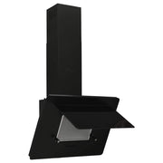 Vidaxl wandafzuigkap 60 cm roestvrij staal en gehard glas zwart - afbeelding 3