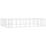 VidaXL Hondenkennel 65,34 m² gegalvaniseerd staal - afbeelding 1
