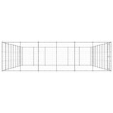 VidaXL Hondenkennel 65,34 m² gegalvaniseerd staal - afbeelding 3