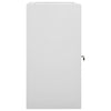 Vidaxl zadelkast 53x53x105 cm staal lichtgrijs