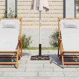 Vidaxl parasolvoet 44x44x31 cm gietijzer bronskleurig - afbeelding 3