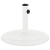 Vidaxl parasolvoet 45x45x30 cm gietijzer wit