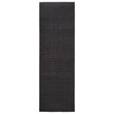 Vidaxl vloerkleed 80x250 cm natuurlijk sisal zwart - afbeelding 2