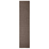 Vidaxl vloerkleed 66x300 cm natuurlijk sisal bruin