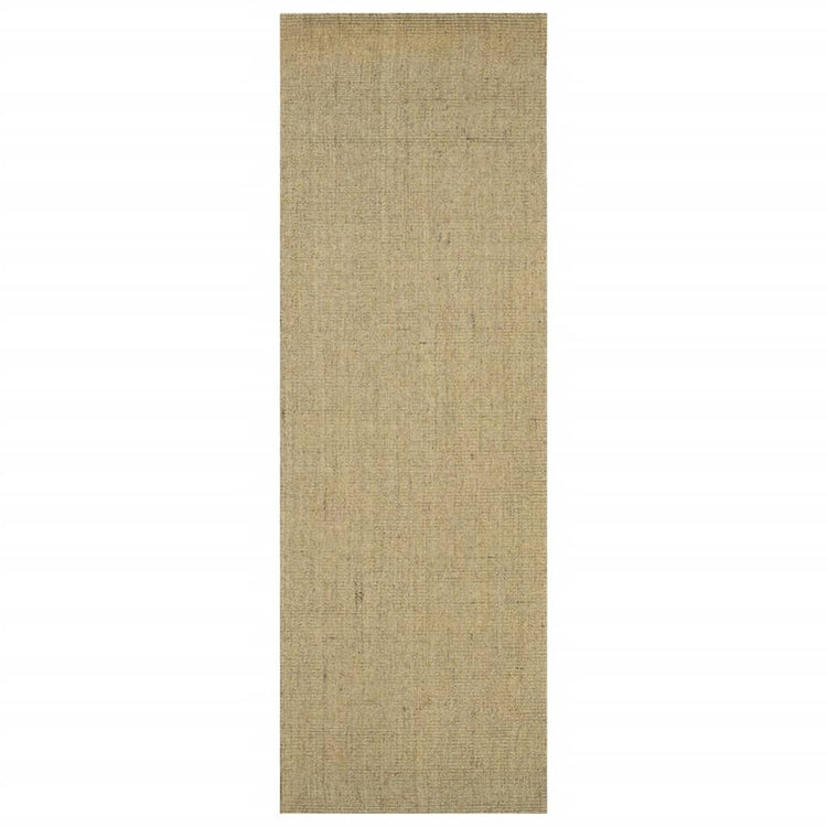 VidaXL Vloerkleed 66x200 cm natuurlijk sisal groen