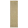Vidaxl vloerkleed 66x250 cm natuurlijk sisal groen
