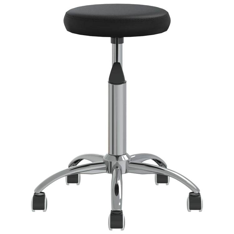 Vidaxl massagekruk kunstleer zwart