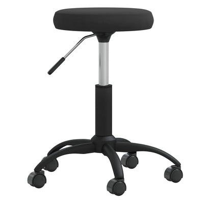 Vidaxl massagekruk fluweel zwart