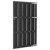 Vidaxl poort 100x180 cm hkc grijs