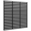 Vidaxl schuttingpaneel 180x180 cm hkc zwart