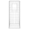 Vidaxl schanskorf paal 40x40x100 cm ijzer