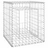Vidaxl schanskorf palen 2 st 50x50x60 cm ijzer