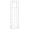 Vidaxl schanskorf paal 50x50x180 cm ijzer