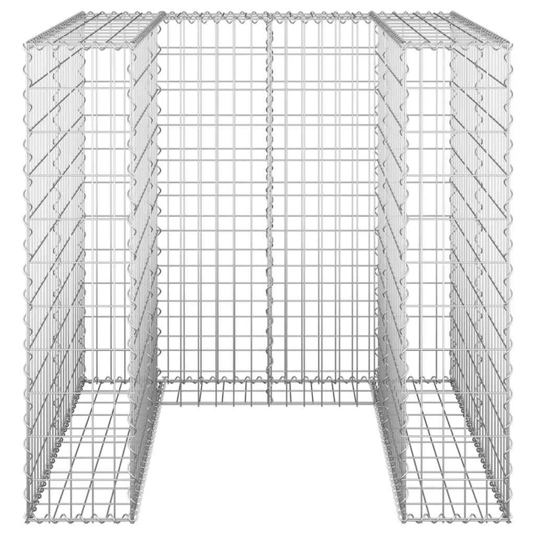 Vidaxl schanskorf voor container 110x100x110 cm gegalvaniseerd staal