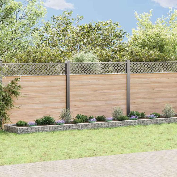Vidaxl gabion plantenbak verhoogd 1000x100x20 cm gegalvaniseerd staal