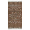 Vidaxl vloerkleed 120x180 cm katoen beige en blauw
