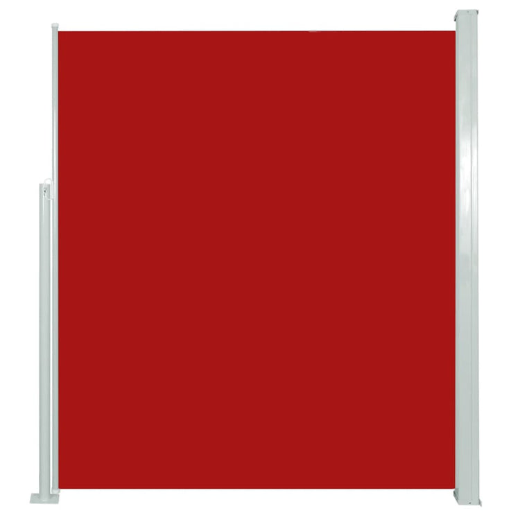 Vidaxl tuinscherm uittrekbaar 160x300 cm rood
