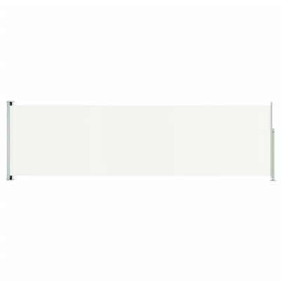 Vidaxl tuinscherm uittrekbaar 180x600 cm crème