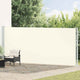 Vidaxl tuinscherm uittrekbaar 180x614 cm crème