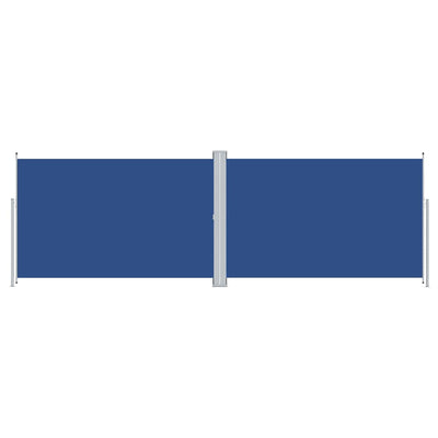 Vidaxl windscherm uittrekbaar 200x600 cm blauw