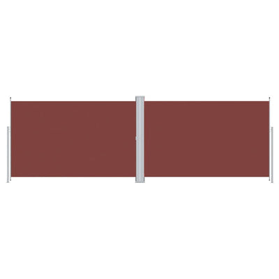 Vidaxl windscherm uittrekbaar 220x600 cm bruin