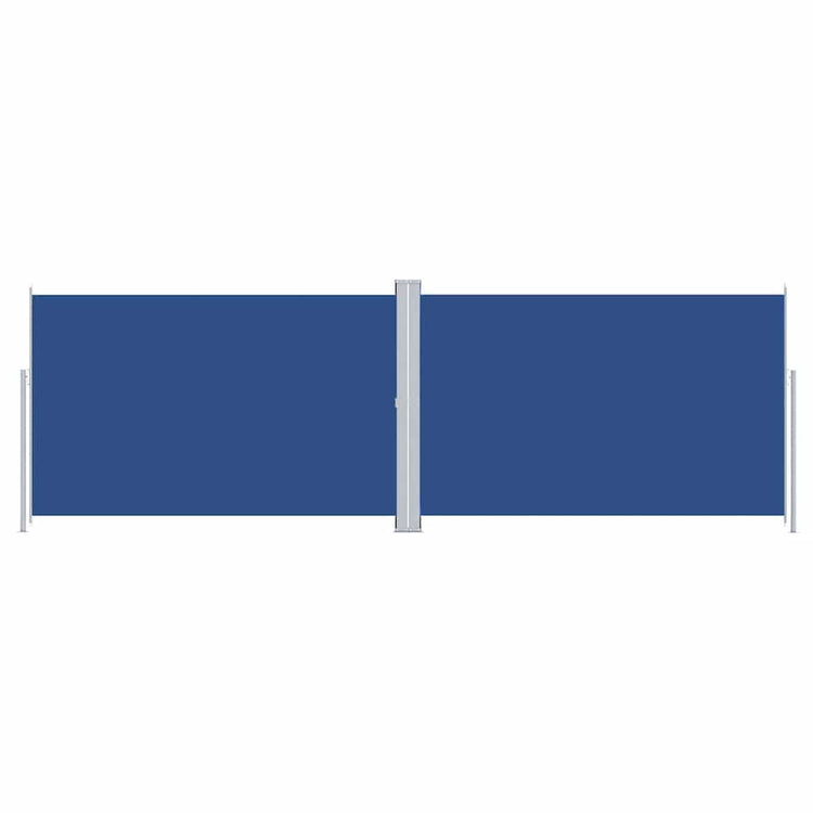 Vidaxl windscherm uittrekbaar 220x600 cm blauw