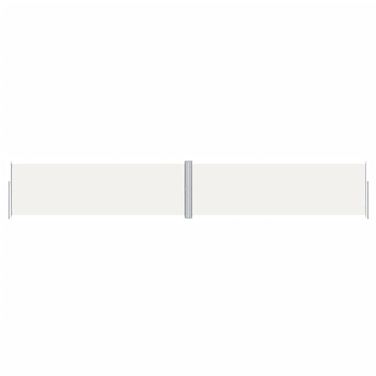 Vidaxl windscherm uittrekbaar 160x1000 cm crèmekleurig