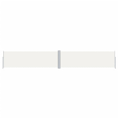 Vidaxl windscherm uittrekbaar 160x1000 cm crèmekleurig