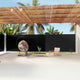 Vidaxl windscherm uittrekbaar 200x1200 cm zwart