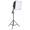 Vidaxl fotostudioverlichtingsset met achtergronden en reflector