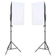 Vidaxl studiolampen 2 st professioneel 40x60 cm