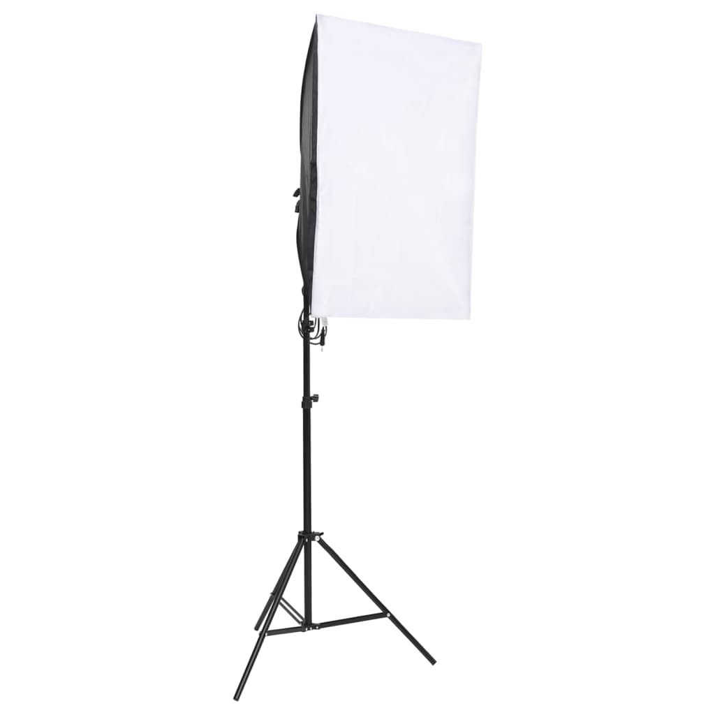 VidaXL 9-delige Fotostudioset met verlichtingsset en softboxen