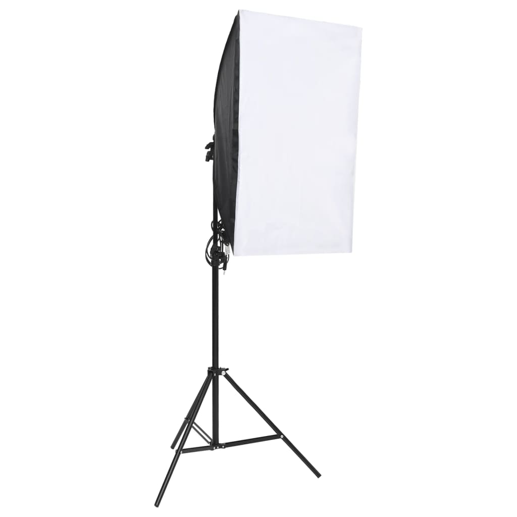 VidaXL 9-delige Fotostudioset met verlichtingsset en softboxen