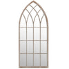 Vidaxl spiegel 70x30 cm ijzer zandkleurig