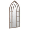Vidaxl spiegel 70x30 cm ijzer zandkleurig