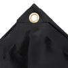 Vidaxl dekzeil 650 g m² 3x3 m zwart