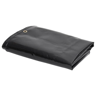 Vidaxl zeildoek 650 g m² 4x5 m zwart
