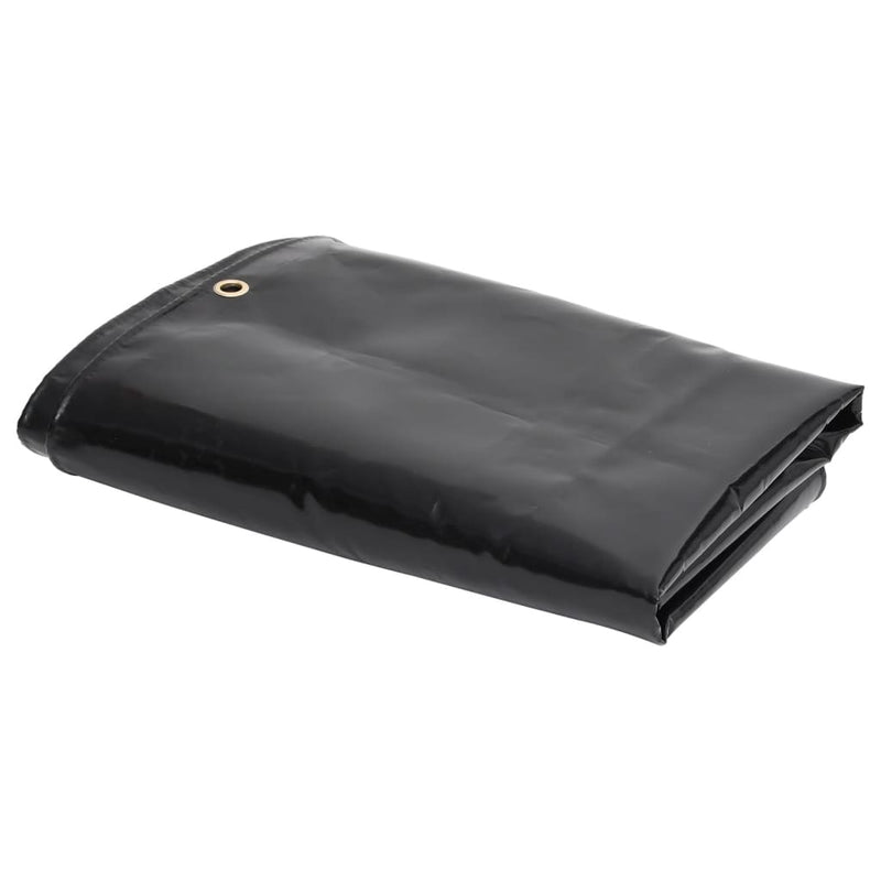 Vidaxl zeildoek 650 g m² 4x5 m zwart