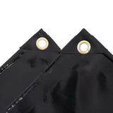 Vidaxl zeildoek 650 g m² 4x6 m zwart - afbeelding 3