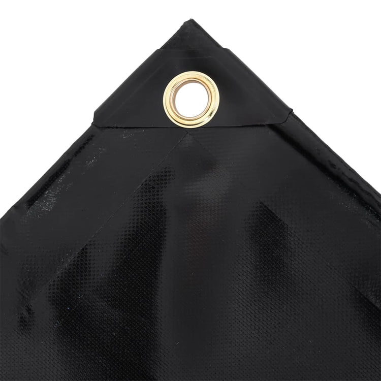 Vidaxl zeildoek 650 g m² 1,5x20 m zwart