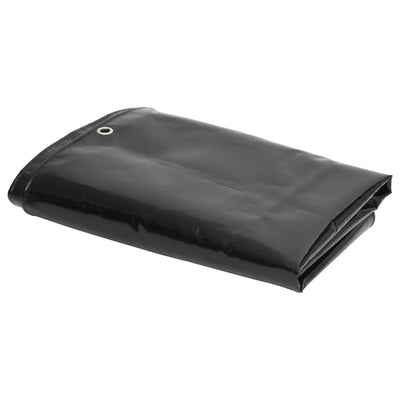 Vidaxl zeildoek 650 g m² 5x6 m zwart