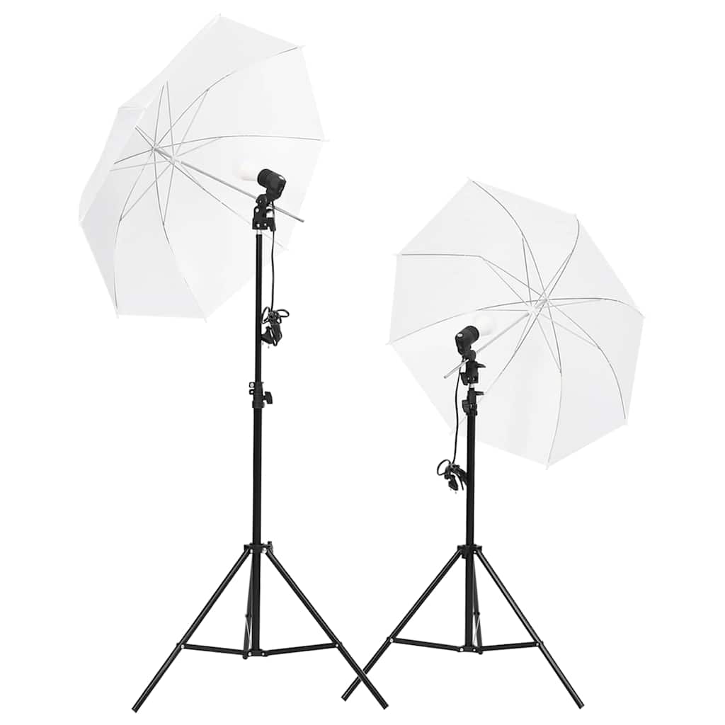 Vidaxl fotostudioset met verlichtingsset en achtergrond