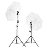 Vidaxl fotostudioset met verlichtingsset en achtergrond