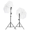 Vidaxl fotostudioset met verlichtingsset en achtergrond