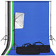 Vidaxl fotostudioset met softboxlamp en achtergrond