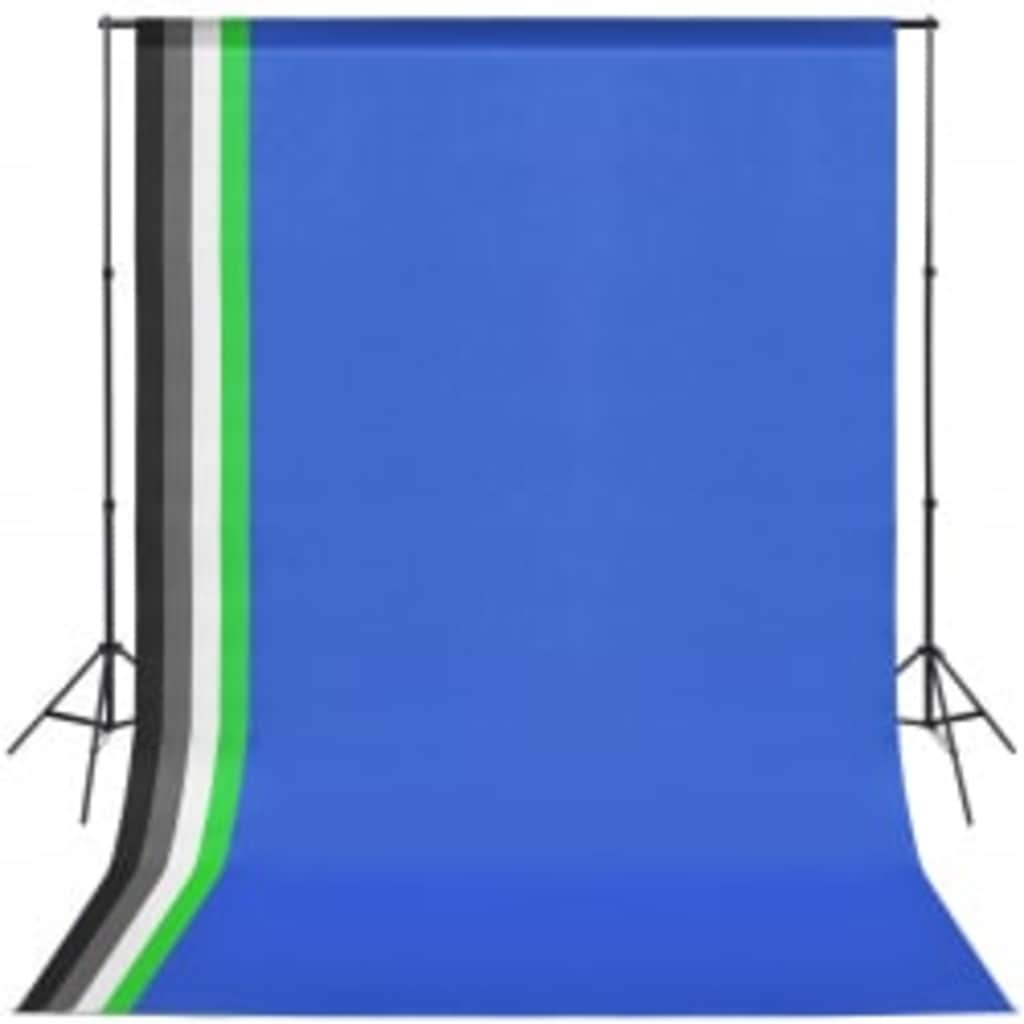 Vidaxl fotostudioset met softboxlamp en achtergrond